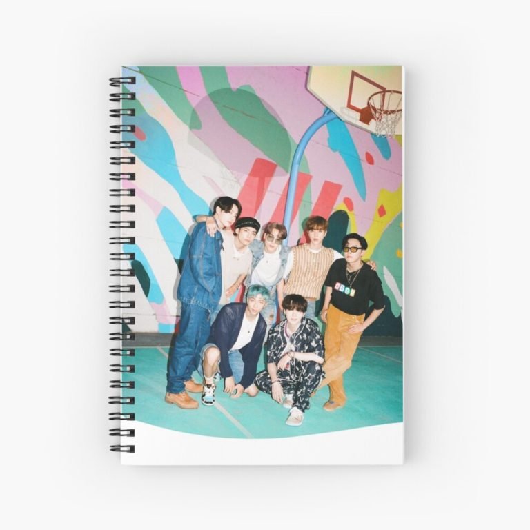 BTS Dynamite Concept Photo Notebook - KPOP PAKISTAN SHOP