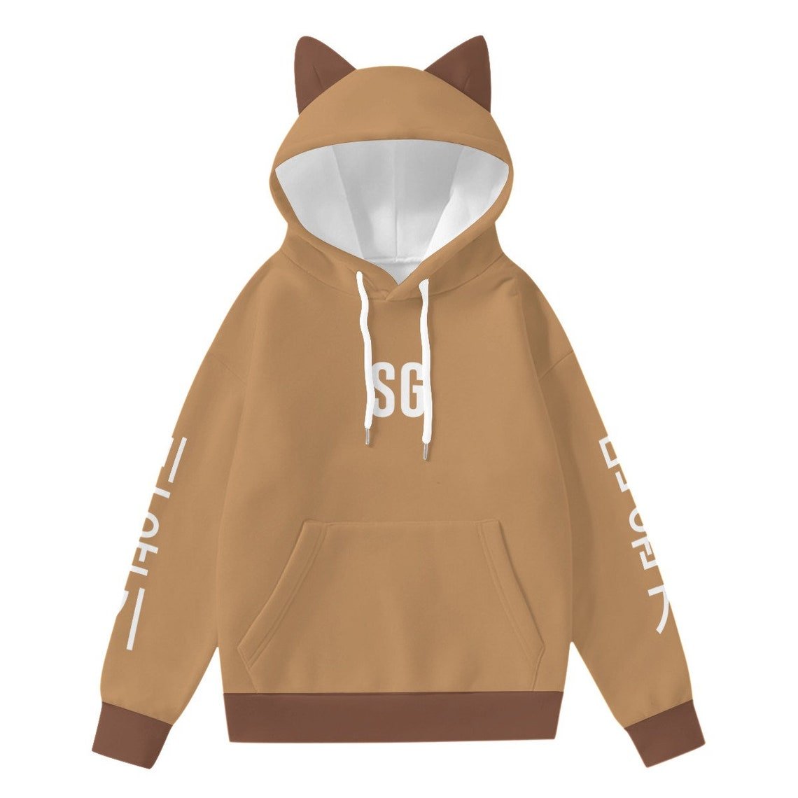 BTS SUGA BT21 Character All-Over Hoodie - KPOP PAKISTAN SHOP