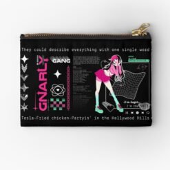 KATSEYE Gnarly Lyrics Fanart School Pouch