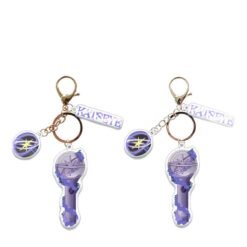KATSEYE Lightstick & Logo Keychain