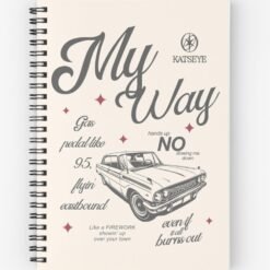 KATSEYE My Way Lyrics Fanart Notebook