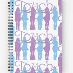 KATSEYE Touch Choreography Fanart Notebook