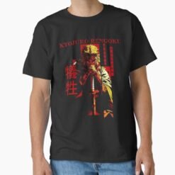 DEMON SLAYER Kyojuro Rengoku Set Your Heart Ablaze Shirt