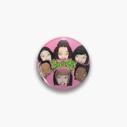KATSEYE Freaky Gnarly Fanart Popsocket