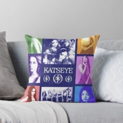 KATSEYE Collage Fanart Cushion