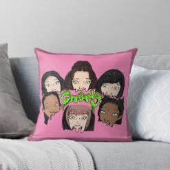 KATSEYE Freaky Gnarly Fanart Cushion
