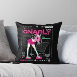 KATSEYE Gnarly Lyrics Fanart Cushion